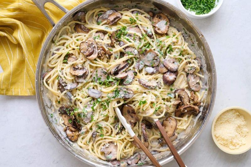 Creamy Mushroom Pasta