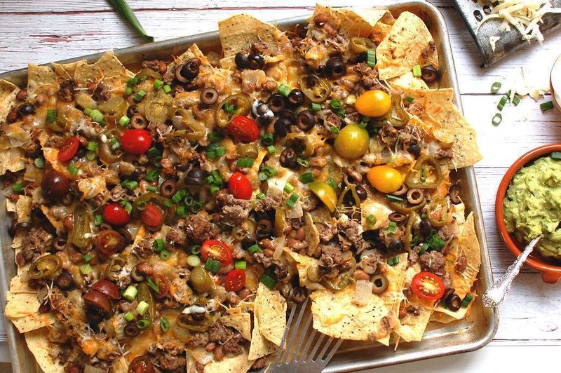 Nachos With Cheese And Jalapeños