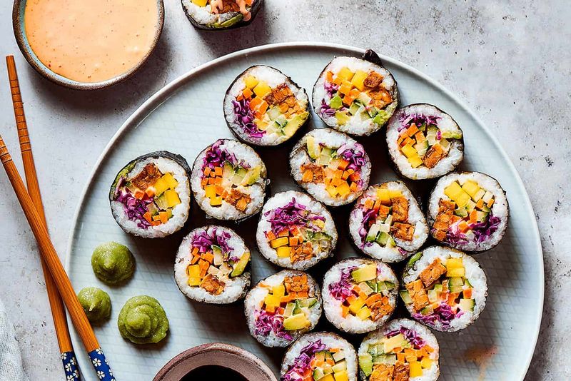 Vegetarian Sushi Rolls