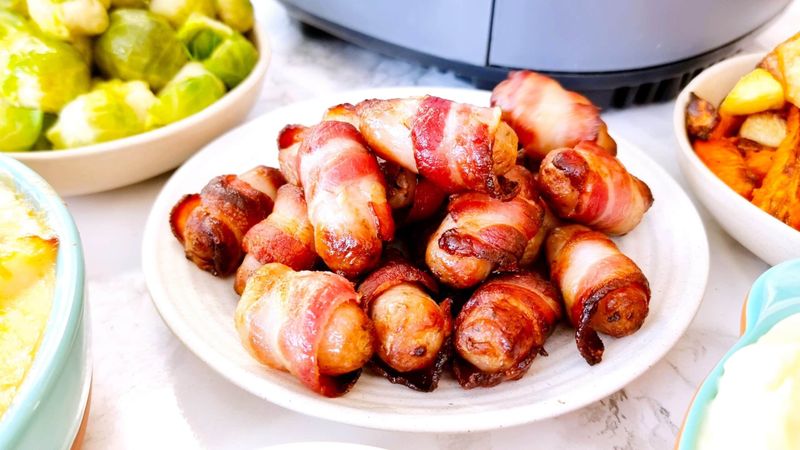 Microwaved Pigs In Blankets