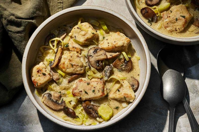 Chicken And Leek Stew