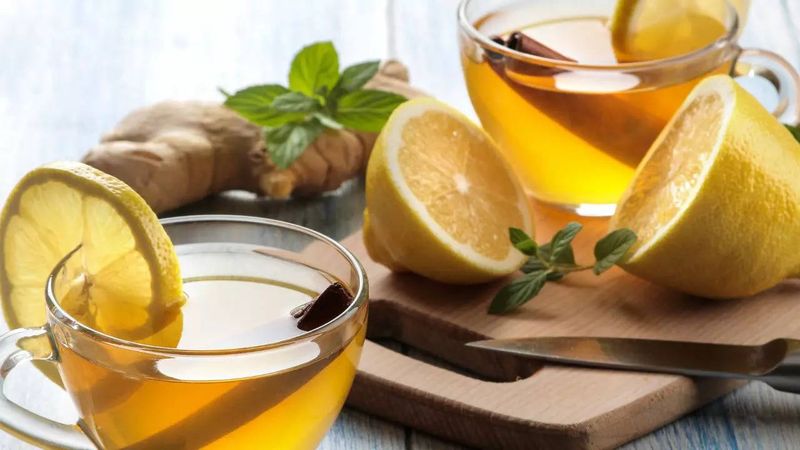 Green Tea With Lemon