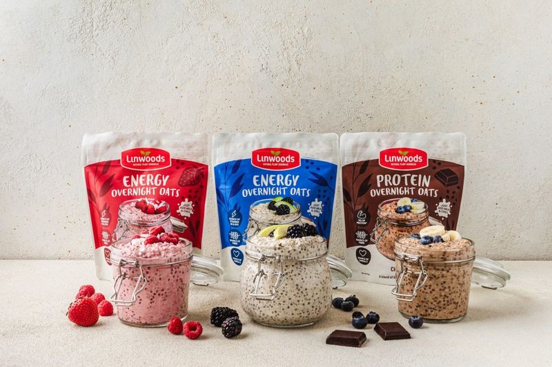 Linwoods Energy Overnight Oats