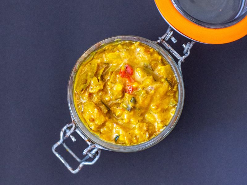 Banana Peel Chutney