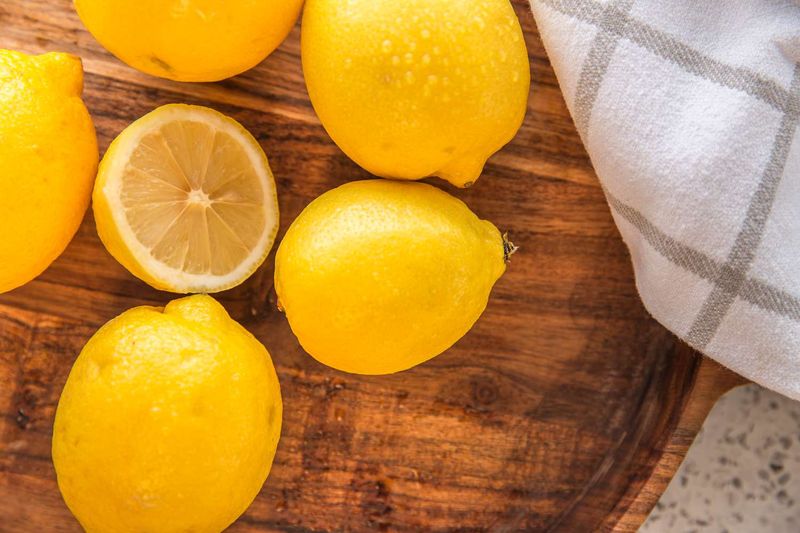 Wrap Lemons In A Damp Paper Towel