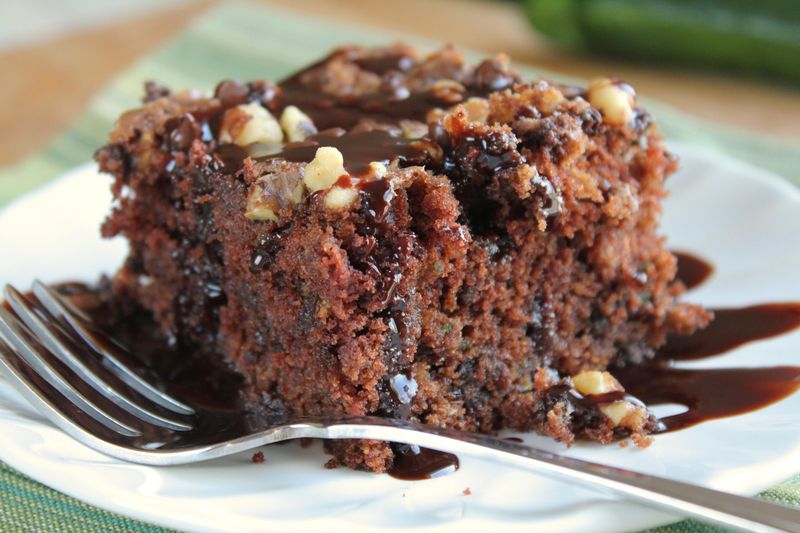 Courgette Chocolate Cake