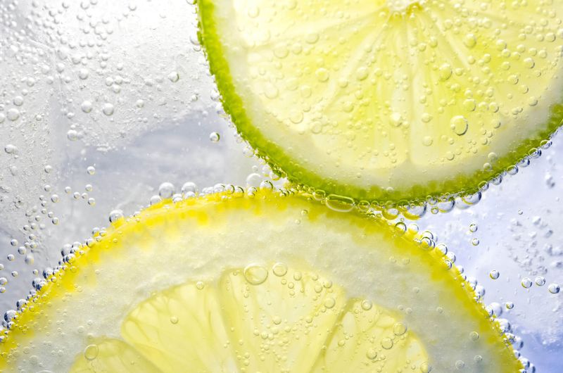 Swap Fizzy Drinks For Sparkling Water With Citrus