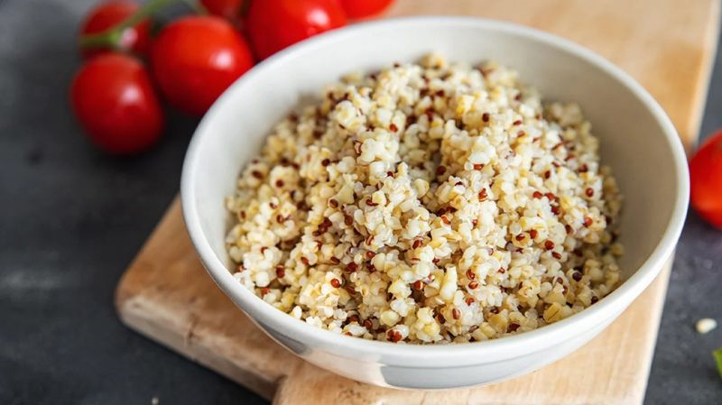Swap White Rice For Quinoa Or Brown Rice