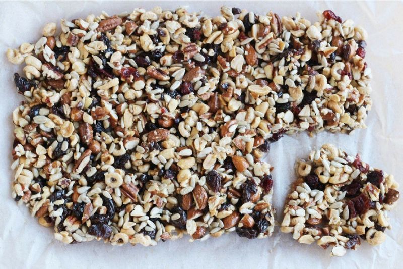 Swap Shop-Bought Granola Bars For Nuts And Fruit