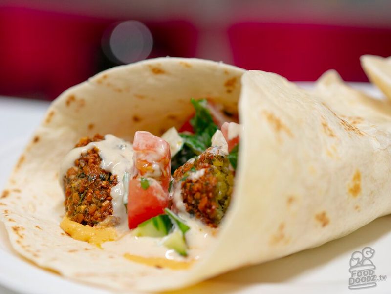 Middle Eastern Wrap Delight