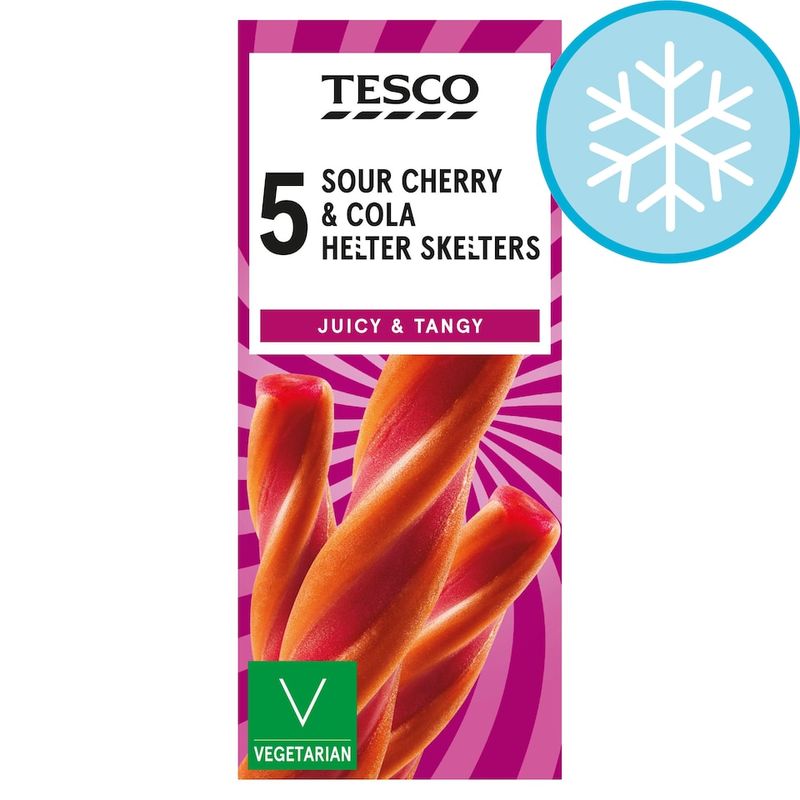 Tesco Sour Cherry Cola Helter Skelter