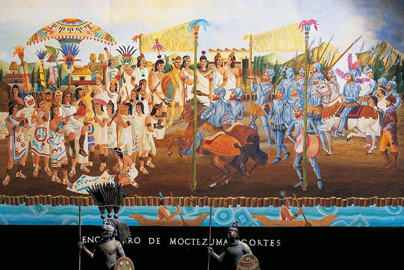 Arrival In Europe Via Spanish Conquistadors