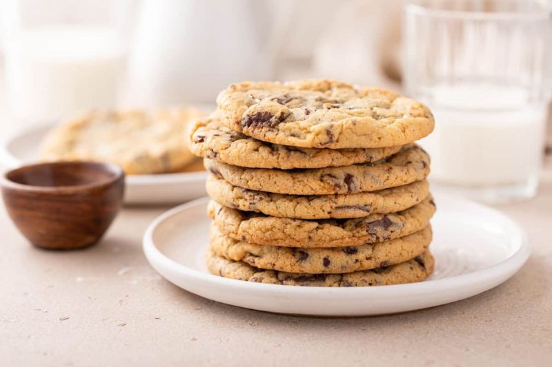 Five-Ingredient Chocolate Chip Cookies