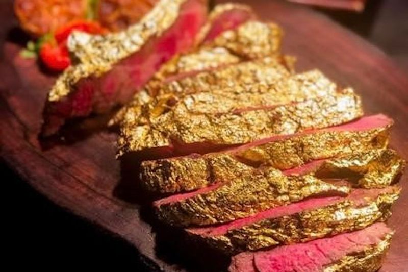 Gold Leaf Steak