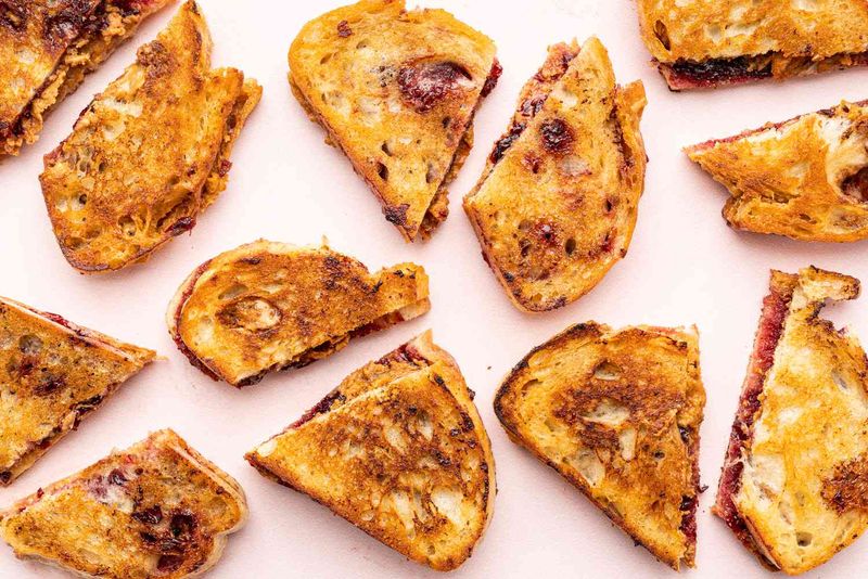Nut Butter And Jam Toast