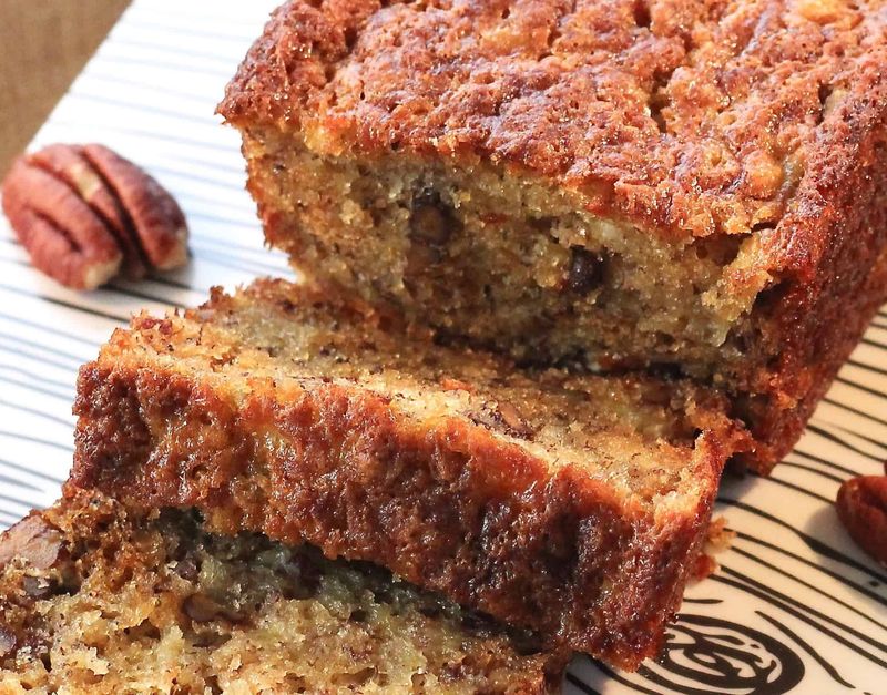 Nutty Banana Bread Cake