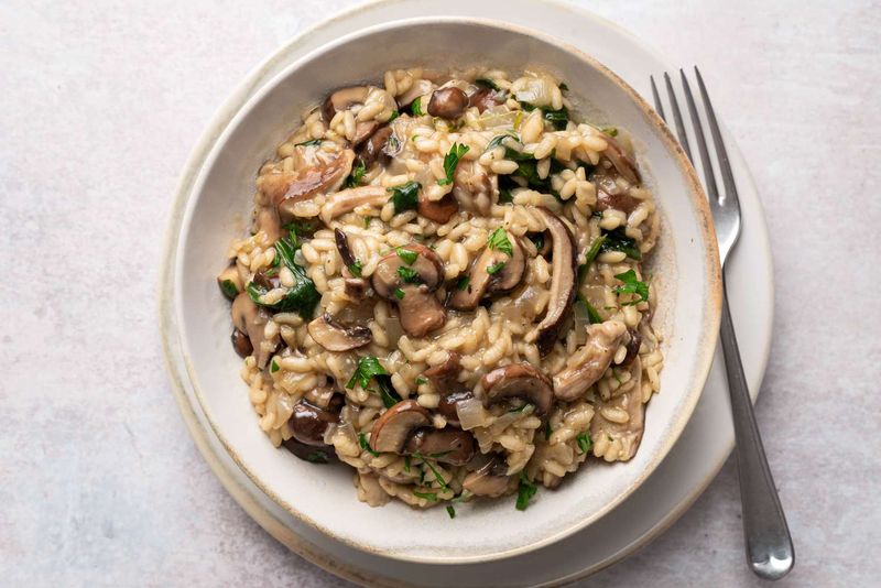 Risotto with Mushrooms