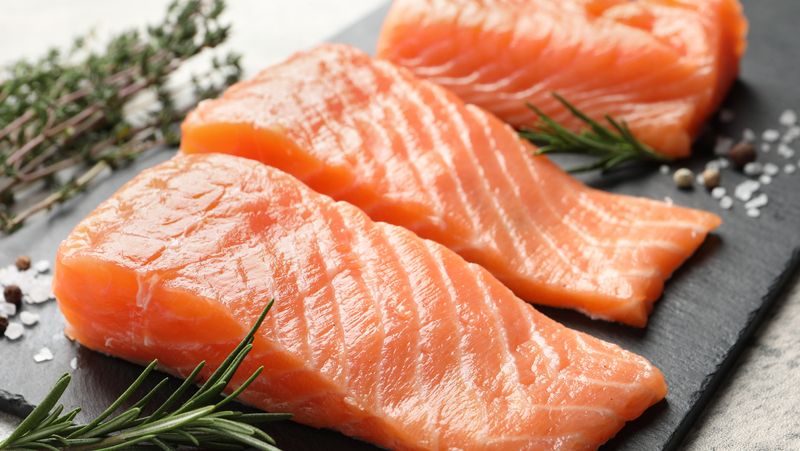 Antibiotic-Treated Salmon