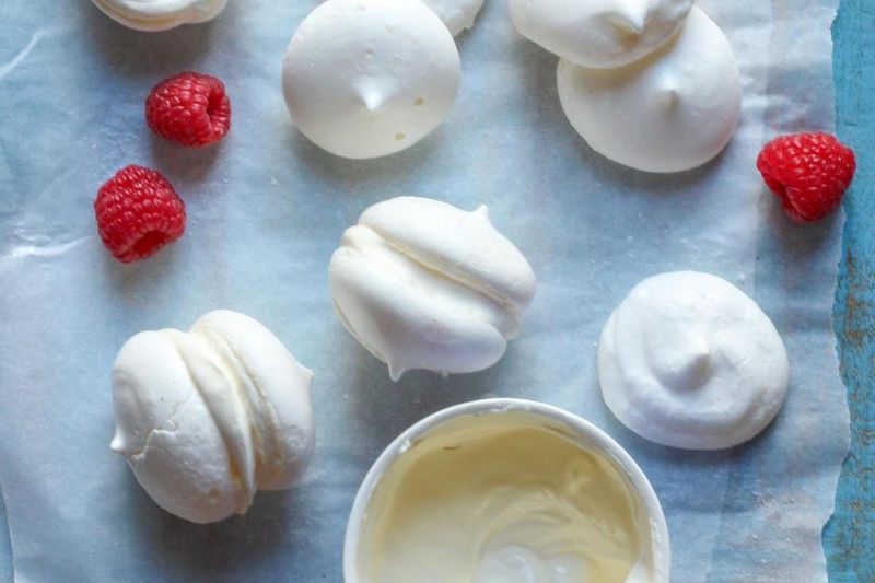 Bean Water Meringues
