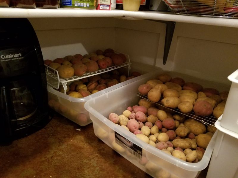 Pantry Shelves Away From Appliances