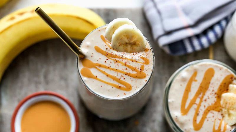 Banana And Peanut Butter Smoothie