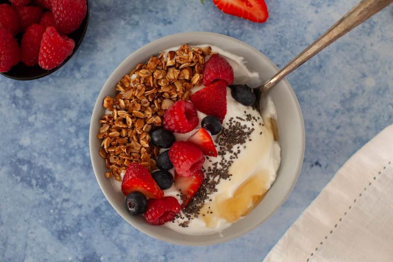 Yogurt With Dried Fruit And Nuts