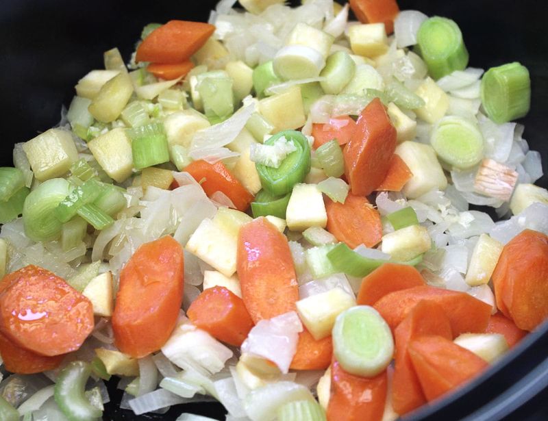 Sauté The Base Flavours