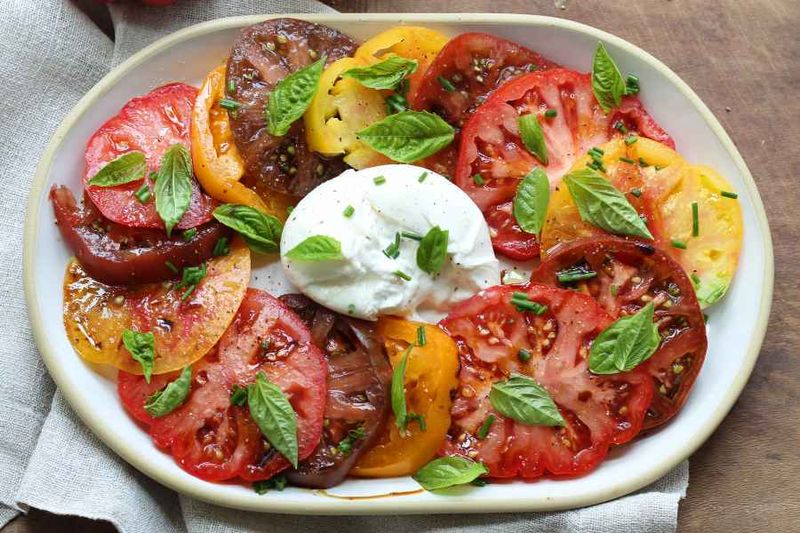 Try Heirloom Tomatoes For Colour