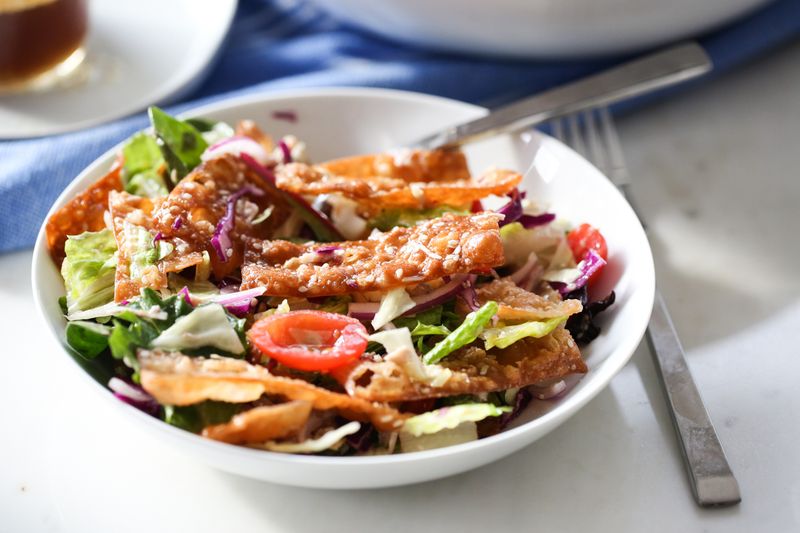 Fried Wonton Strips