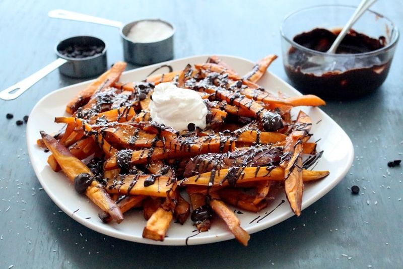 Chocolate Dipped Dessert Fries