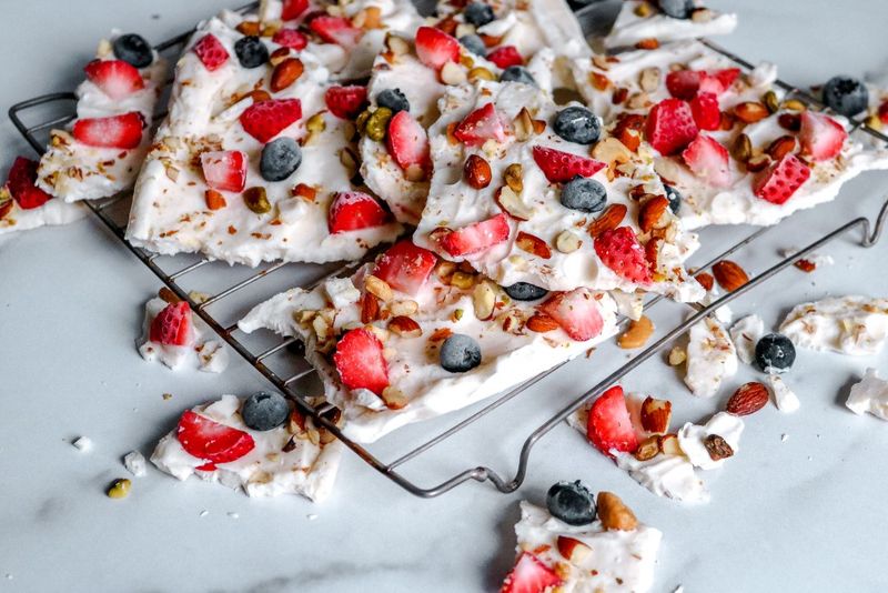 Frozen Yoghurt Bark