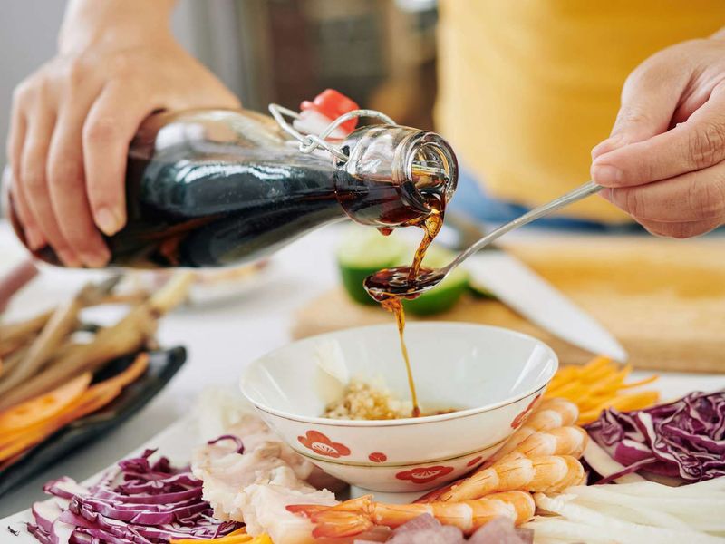 Soy Sauce - Worcestershire Sauce + Pinch Of Salt