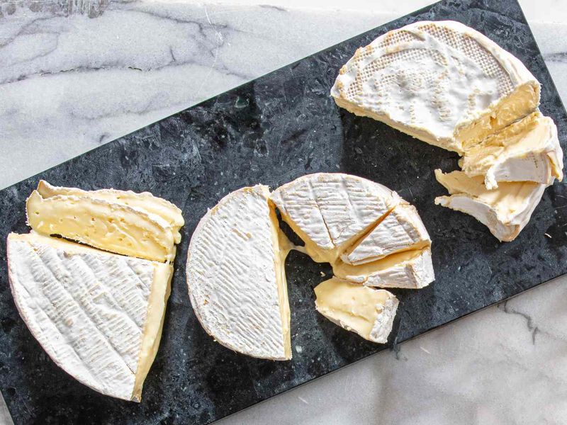 Brie and Camembert: Creamy Calorie Bombs