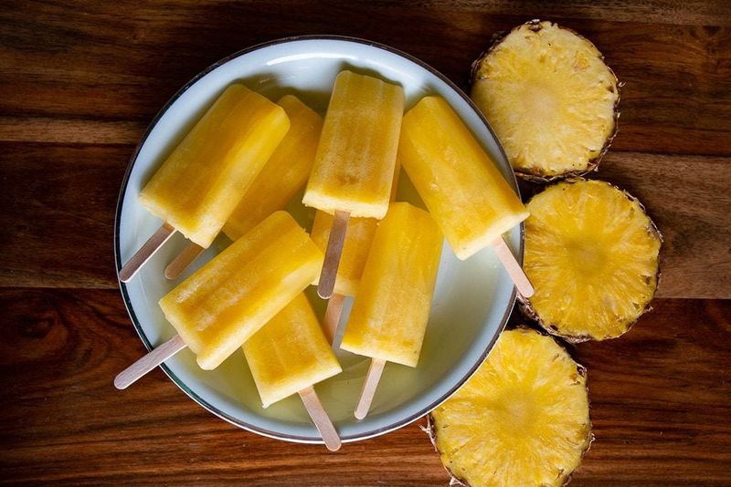 Pineapple Orange Popsicles