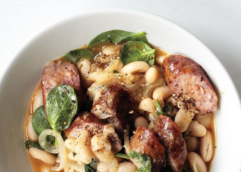 Minestrone + Chorizo + Spinach