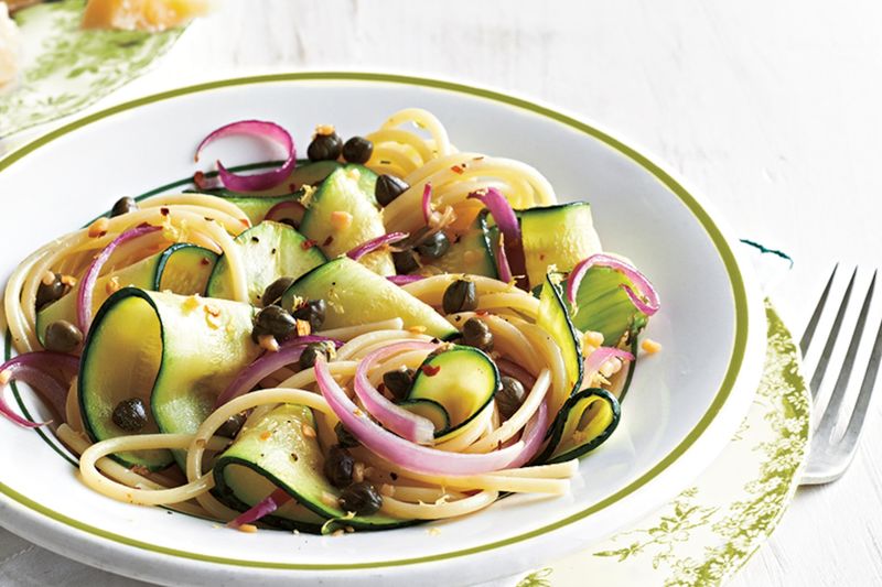 Courgette Ribbon Pasta