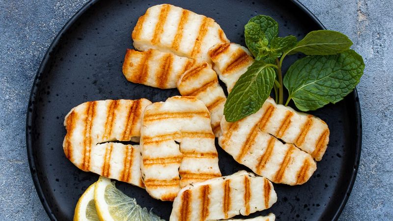 Halloumi: Salt-Heavy Squeaker