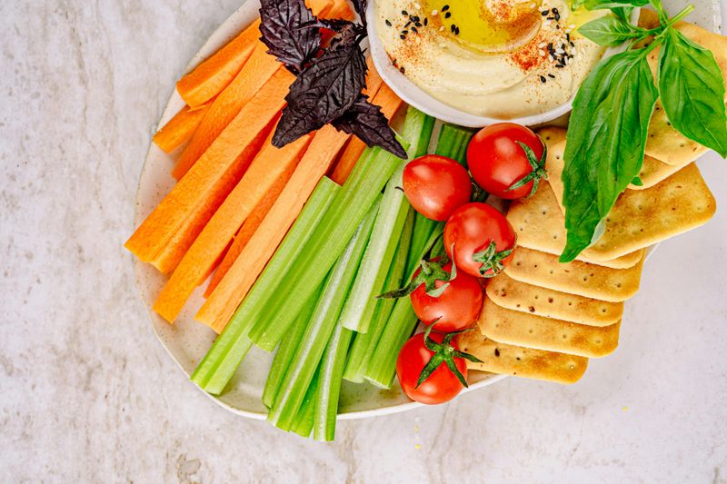Vegetable Crudités With Dip