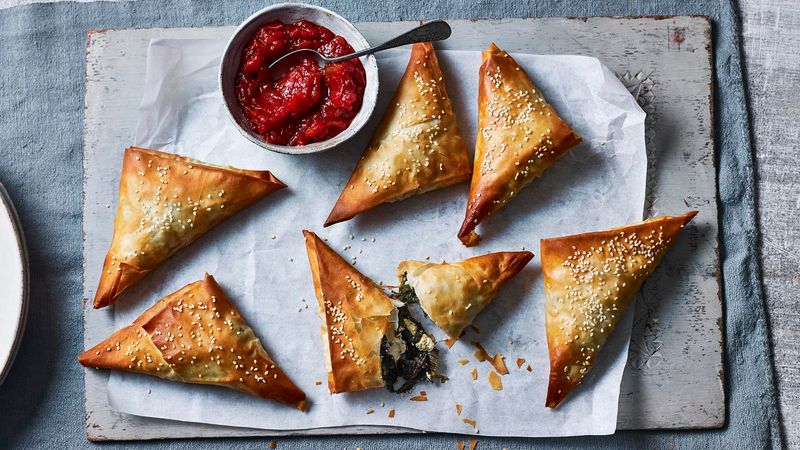 Spinach And Feta Parcels