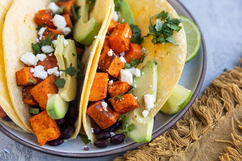 Sweet Potato & Black Bean Tacos