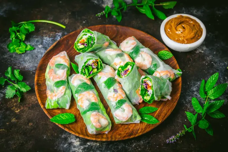 Vietnamese Rice Paper Rolls