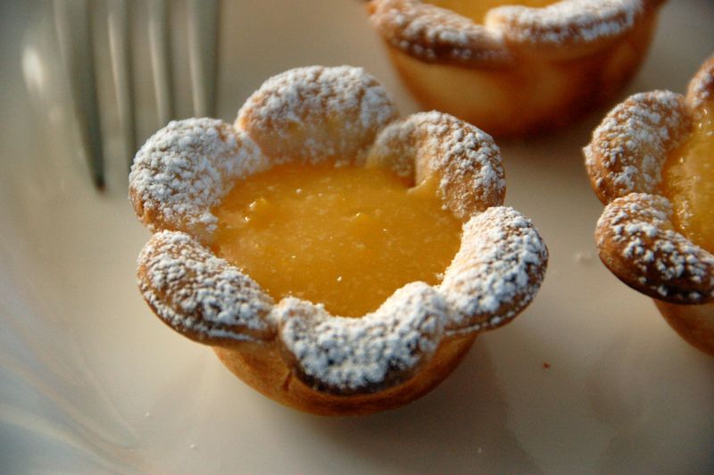 Puff Pastry Lemon Tarts