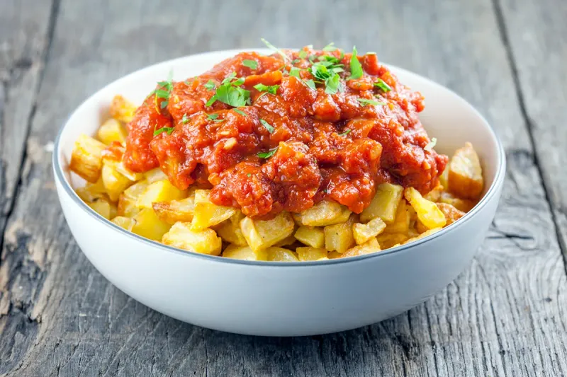 Patatas Bravas Style