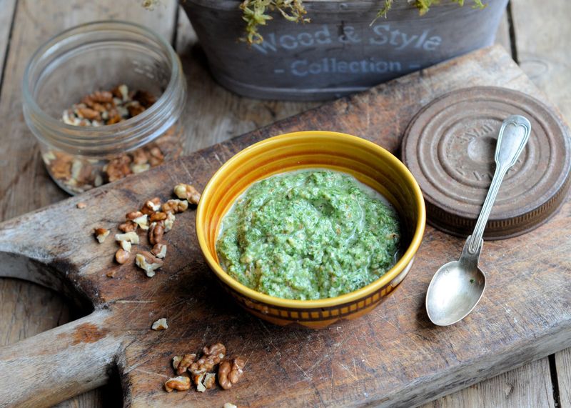 Wilted Greens Pesto