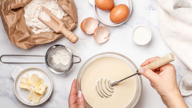 Use Room-Temperature Ingredients For Baking