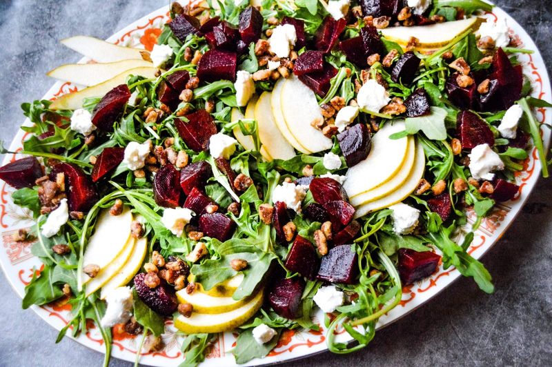 Beetroot And Goat's Cheese Salad