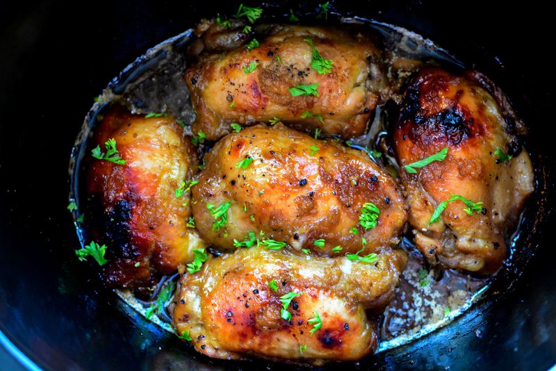 Garlic, Soy And Brown Sugar