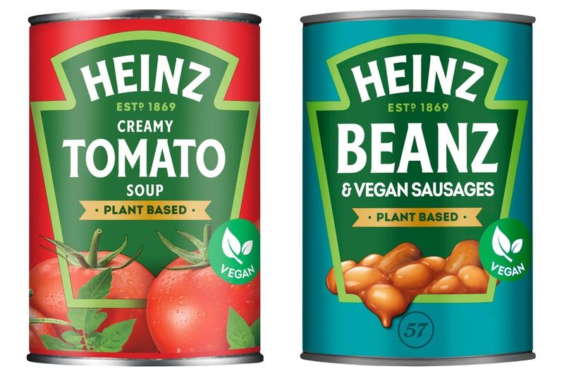 Heinz Plant-Based Beans And Vegan Sausages