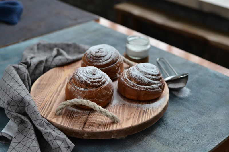 Bread On Tray