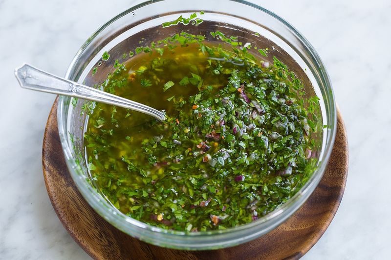 Wilting Herb Chimichurri